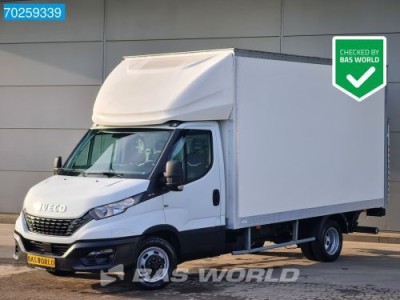 Iveco Daily 35C16 3.0L Laadklep Bakwagen Zijdeur Dubbellucht Airco Cruise Koffer Meubelbak 20m3 Airco Cruise control