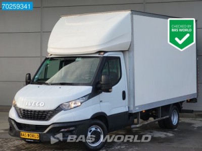 Iveco Daily 35C16 3.0L Laadklep Bakwagen Zijdeur Dubbellucht Airco Cruise Koffer Meubelbak 21m3 Airco Cruise control