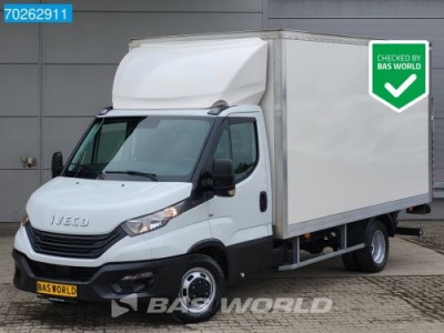 Iveco Daily 35C16 3.0L Laadklep Dubbellucht Airco Cruise Bakwagen Meubelbak Koffer 19m3 Airco Cruise control