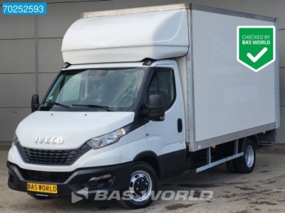 Iveco Daily 35C16 3.0L Laadklep Zijdeur Bakwagen Dubbellucht Airco Cruise Camera Meubelbak Koffer 19m3 Airco Cruise control