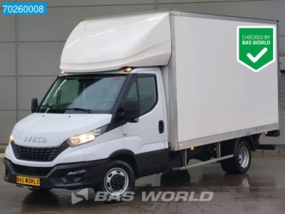 Iveco Daily 35C16 3.0L Laadklep Zijdeur Camera Dubbellucht Airco Cruise Bakwagen Meubelbak Koffer 20m3 Airco Cruise control