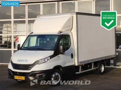 Iveco Daily 35C16 3.0Liter!! Laadklep Dubbellucht Airco Cruise Bakwagen Meubelbak Koffer 19m3 Airco Cruise control