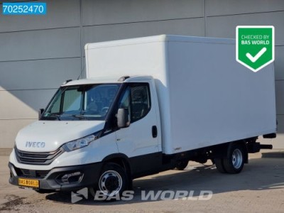 Iveco Daily 35C16 Automaat Dubbellucht Laadklep Bakwagen Airco Camera Meubelbak Koffer 19m3 Airco