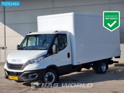 Iveco Daily 35C16 Automaat Dubbellucht Laadklep Bakwagen Airco Camera Meubelbak Koffer 19m3 Airco