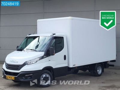 Iveco Daily 35C16 Automaat Dubbellucht Laadklep Bakwagen Airco Camera Meubelbak Koffer 19m3 Airco