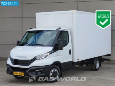 Iveco Daily 35C16 Automaat Dubbellucht Laadklep Bakwagen Airco Camera Meubelbak Koffer 19m3 Airco