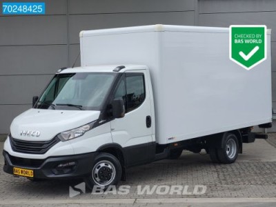 Iveco Daily 35C16 Automaat Laadklep Bakwagen Airco Camera Meubelbak Koffer Gesloten laadbak 19m3 Airco