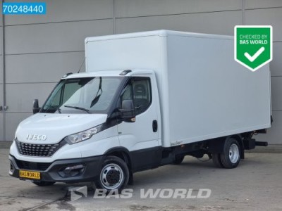 Iveco Daily 35C16 Automaat Laadklep Bakwagen Airco Camera Meubelbak Koffer Gesloten laadbak 19m3 Airco