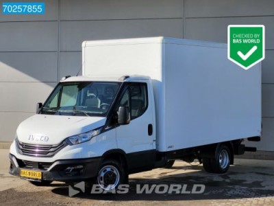 Iveco Daily 35C16 Automaat Laadklep Bakwagen Airco Camera Meubelbak Koffer Gesloten laadbak 19m3 Airco