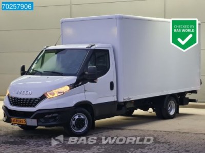 Iveco Daily 35C16 Automaat Laadklep Bakwagen Airco Camera Meubelbak Koffer Gesloten laadbak 19m3 Airco