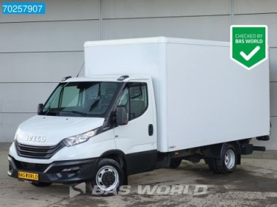 Iveco Daily 35C16 Automaat Laadklep Bakwagen Airco Camera Meubelbak Koffer Gesloten laadbak 19m3 Airco Cruise control