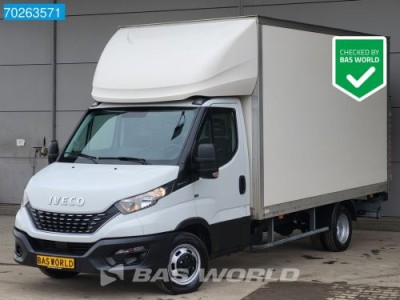 Iveco Daily 35C16 Automaat Laadklep Bakwagen Dubbellucht Airco Cruise Koffer Meubelbak 20m3 Airco Cruise control