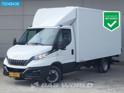 Iveco Daily 35C16 Automaat Laadklep Dubbellucht Bakwagen Camera Airco Meubelbak Koffer 19m3 Airco