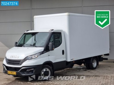 Iveco Daily 35C16 Bakwagen Laadklep Automaat Gesloten Laadbak Airco Koffer LBW Meubelbak 19m3 Airco