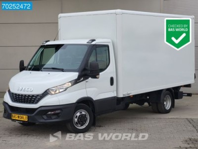 Iveco Daily 35C16 Bakwagen Laadklep Automaat Gesloten Laadbak Koffer LBW Meubelbak 19m3 Airco