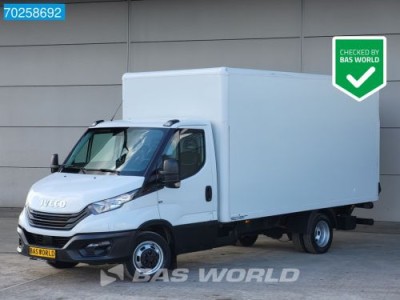 Iveco Daily 35C16 Laadklep Bakwagen Dubbellucht Airco Meubelbak Koffer Gesloten laadbak 19m3 Airco