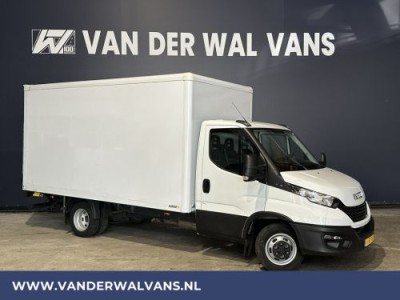 Iveco Daily 35C16V 156pk **BPM VRIJ voor de Ondernemer** Bakwagen Laadklep Euro6 Dubbel Lucht Airco | 995kg laadvermogen Bijrijdersbank, Bluetooth-telefoonvoorbereiding