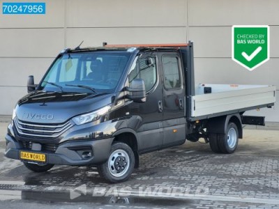 Iveco Daily 35C18 3.0 180PK Nwe model 2025 Dubbel Cabine Open laadbak Navi ACC LED 3,5T Trekvermogen Pritsche Pickup Airco Dubbel cabine