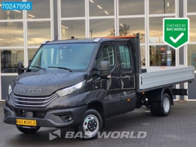 Iveco Daily 35C18 3.0 180PK Nwe model 2025 Dubbel Cabine Open laadbak Navi ACC LED 3,5T Trekvermogen Pritsche Pickup Airco Dubbel cabine