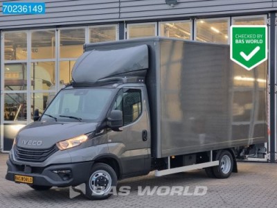 Iveco Daily 35C18 3.0L Automaat 2025 MODEL 1000kg Laadklep ACC Navi Airco Zijdeur Bakwagen Meubelbak Koffer 21m3 Airco