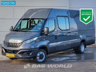 Iveco Daily 35C18 3.0L Automaat Dubbel cabine Dubbel lucht Airco Cruise 180 PK Euro 6 12m3 Airco Dubbel cabine Cruise control