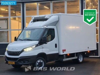 Iveco Daily 35C18 3.0L Automaat Koelwagen Laadklep Thermo King V-300 Max 230V stekker Koeler Kühlwagen Koel Vries Vriezer Bakwagen 15m3 Airc