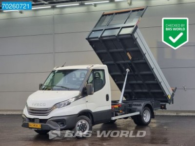 Iveco Daily 35C21 3.0L 210PK Automaat Kipper 2025 model ACC Airco CarPlay Tipper Benne Kieper Airco