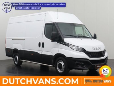 Iveco Daily 35S14 Hi-Matic Automaat L2H2 | 3500Kg Trekhaak | Airco | Cruise | 3-Persoons | Betimmering