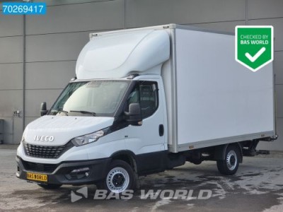 Iveco Daily 35S14 Laadklep Bakwagen Zijdeur Airco Cruise Koffer Meubelbak Euro6 20m3 Airco Cruise control