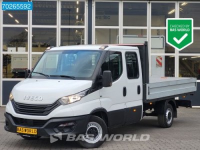 Iveco Daily 35S16 Automaat Dubbel Cabine Open Laadbak 3.5t trekhaak Airco Cruise Pickup Pritsche Airco Dubbel cabine Trekhaak Cruise control