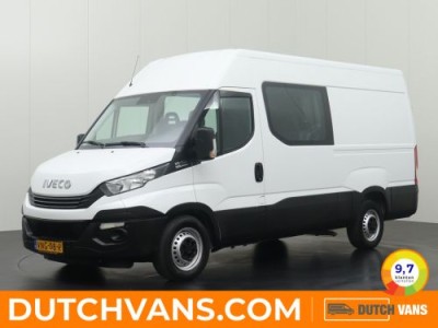 Iveco Daily 35S16 Hi-Matic Automaat 6-Persoons Dubbele Cabine | 3500Kg Trekgewicht | Airco | Betimmering | Opstap