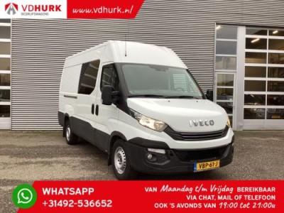 Iveco Daily 35S16V 2.3 L3H2 155 pk Aut. DC Dubbel cabine/ 3.5T trekverm./ Climate/ Cruise/ Camera/ Trekhaak