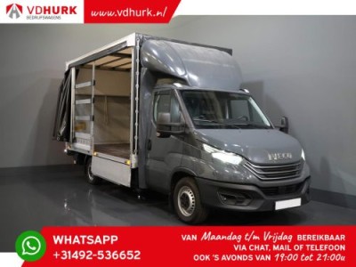 Iveco Daily 35S18 3.0 180 pk Bakwagen Meubelbak/ 2x Schuifzeil/ Laadklep/ Schiebeplane+Heckklappe