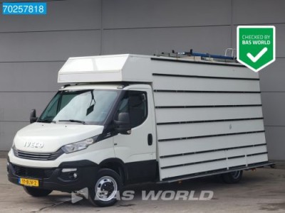 Iveco Daily 50C18 3.0L Automaat Clima Cruise Luchtvering Glasresteel Resteel Glaswagen Euro 6 14Airco Trekhaak Cruise control