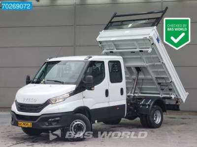 Iveco Daily 70C18 3 zijdige Meiller Kipper Dubbel Cabine Trekhaak Tipper Benne Kieper 2m3 Dubbel cabine Trekhaak Cruise control