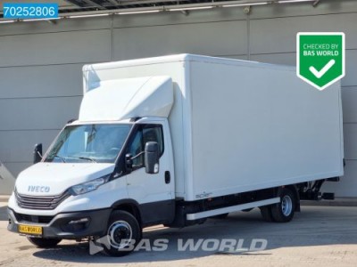 Iveco Daily 70C21 Automaat 3.0L Luchtvering Laadklep Camera Airco Cruise Bakwagen Meubelbak Koffer 35m3 Airco Cruise control