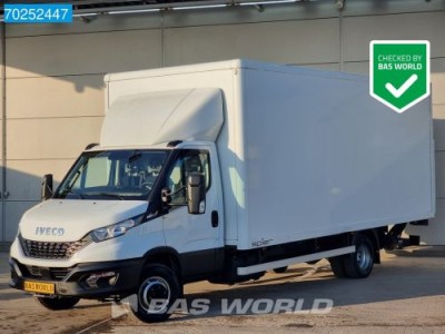 Iveco Daily 70C21 Automaat Laadklep Bakwagen Luchtvering Airco Cruise Camera Meubelbak Koffer Gesloten laadbak 35m3 Airco Cruise control