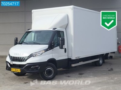 Iveco Daily 72C21 210PK Automaat Laadklep Luchtvering Camera Bakwagen Meubelbak Koffer 35Airco Cruise control