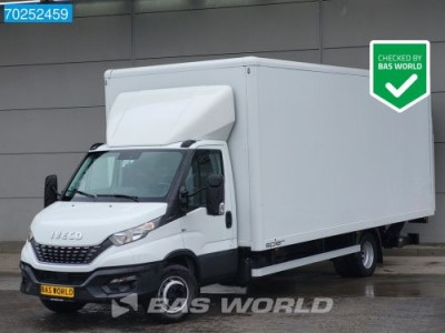 Iveco Daily 72C21 210PK Euro6 7200kg Luchtvering Laadklep Airco Cruise Camera Bakwagen Meubelbak Koffer 35m3 Airco Cruise control