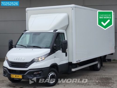 Iveco Daily 72C21 3.0L Automaat Laadklep 7200kg Bakwagen Luchtvering Airco Camera Cruise Meubelbak Koffer Airco Cruise control