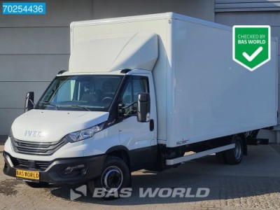 Iveco Daily 72C21 Automaat 3.0L 7200kg Laadklep Bakwagen Luchtvering Airco Cruise Camera Meubelbak Koffer Gesloten laadbak 35m3 Airco Cruise