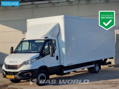 Iveco Daily 72C21 Automaat 3.0L Laadklep Bakwagen Luchtvering Airco Cruise Camera Meubelbak Koffer Gesloten laadbak 35m3 Airco Cruise contro