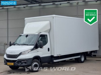 Iveco Daily 72C21 Automaat 7Tons Bakwagen Laadklep Luchtvering Camera Meubelbak Koffer 35m3 Airco Cruise control