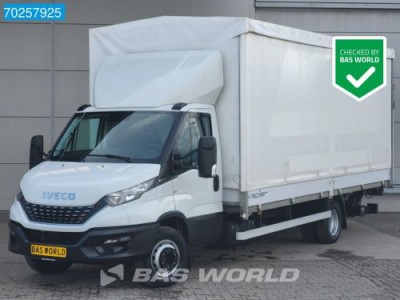 Iveco Daily 72C21 Automaat Laadklep 7200kg Schuifzeil Bakwagen Pritsche Plane Koffer Schuifzeilen Zeilen 38m3 Airco Cruise control