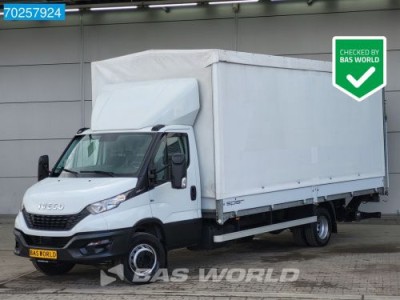 Iveco Daily 72C21 Automaat Laadklep 7200kg Schuifzeil Bakwagen Pritsche Plane Koffer Schuifzeilen Zeilen 38m3 Airco Cruise control