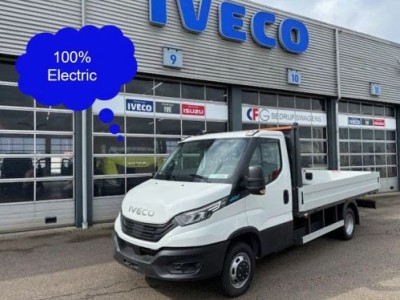 Iveco Daily Electric 42C14E 74 Kw open laadbak