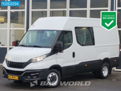 Iveco Daily 35C14 L2H2 Dubbel Cabine 3500kg trekhaak Dubbellucht Airco Cruise Doka Mixto 10m3 Airco Dubbel cabine Cruise control