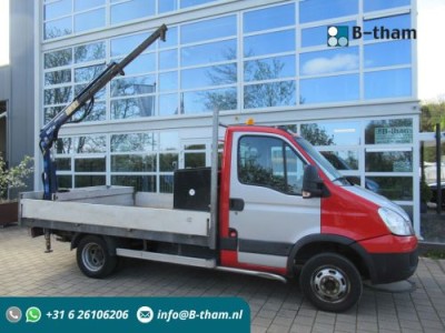 Iveco Daily 35C14 CNG EEV + Benzine + Kran Kraan Crane Amco Veba