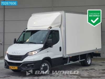 Iveco Daily 35C16 3.0L Bakwagen met Achterdeuren Dubbellucht Airco Cruise Meubelbak Koffer 19m3 Airco Cruise control