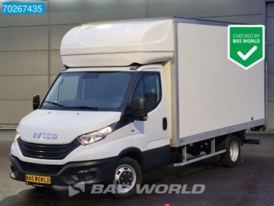 Iveco Daily 35C16 3.0L Laadklep Dubbellucht Airco Cruise Bakwagen Meubelbak Koffer 18m3 Airco Cruise control